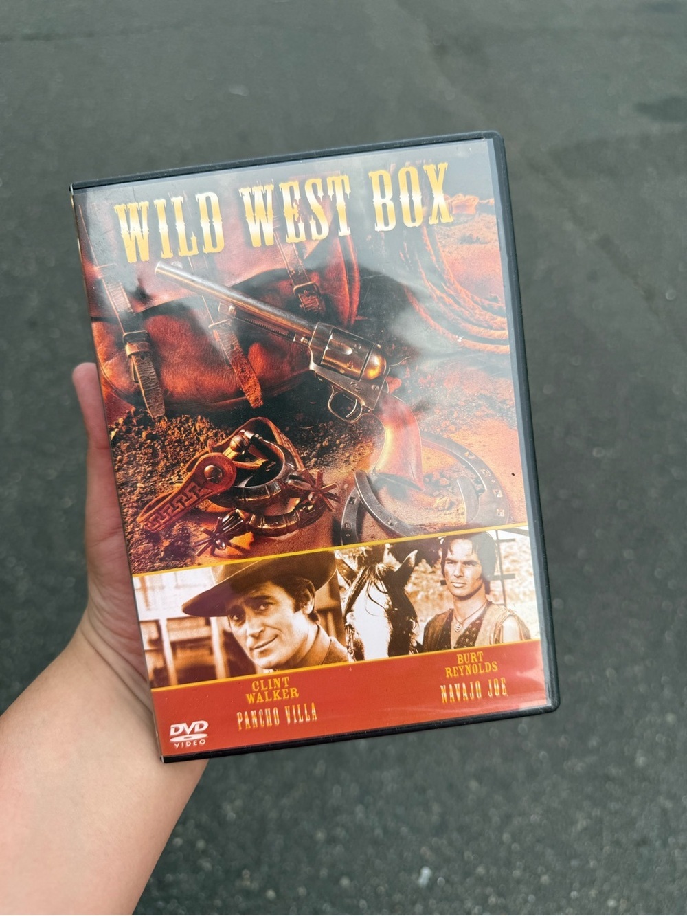 Wild West Box DVD - Western Movie Collection - Red/Brown Cover